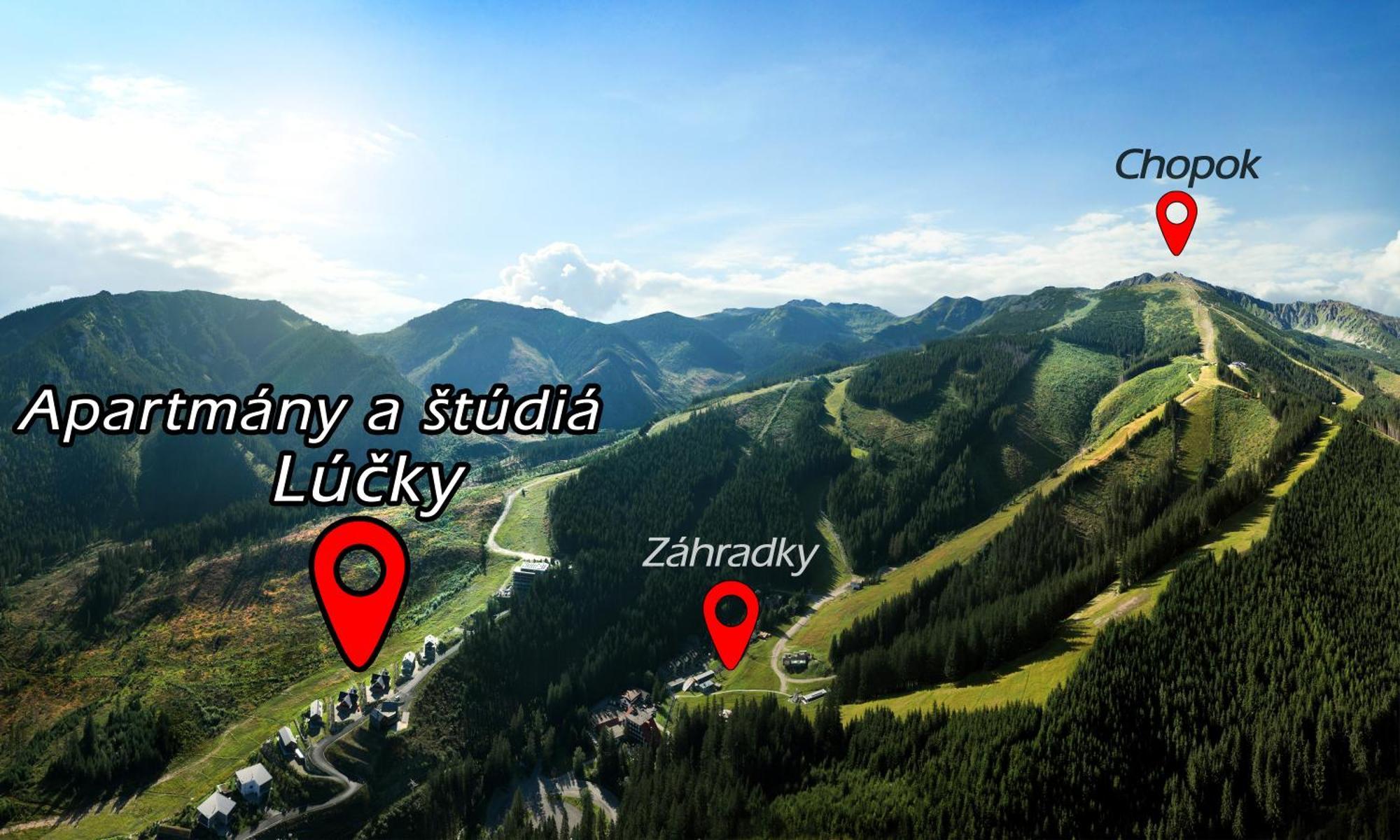 Apartmany A Studia Lucky, Ski-In Ski-Out ,Chopok Jasna, Demaenovska Dolina Eksteriør bilde